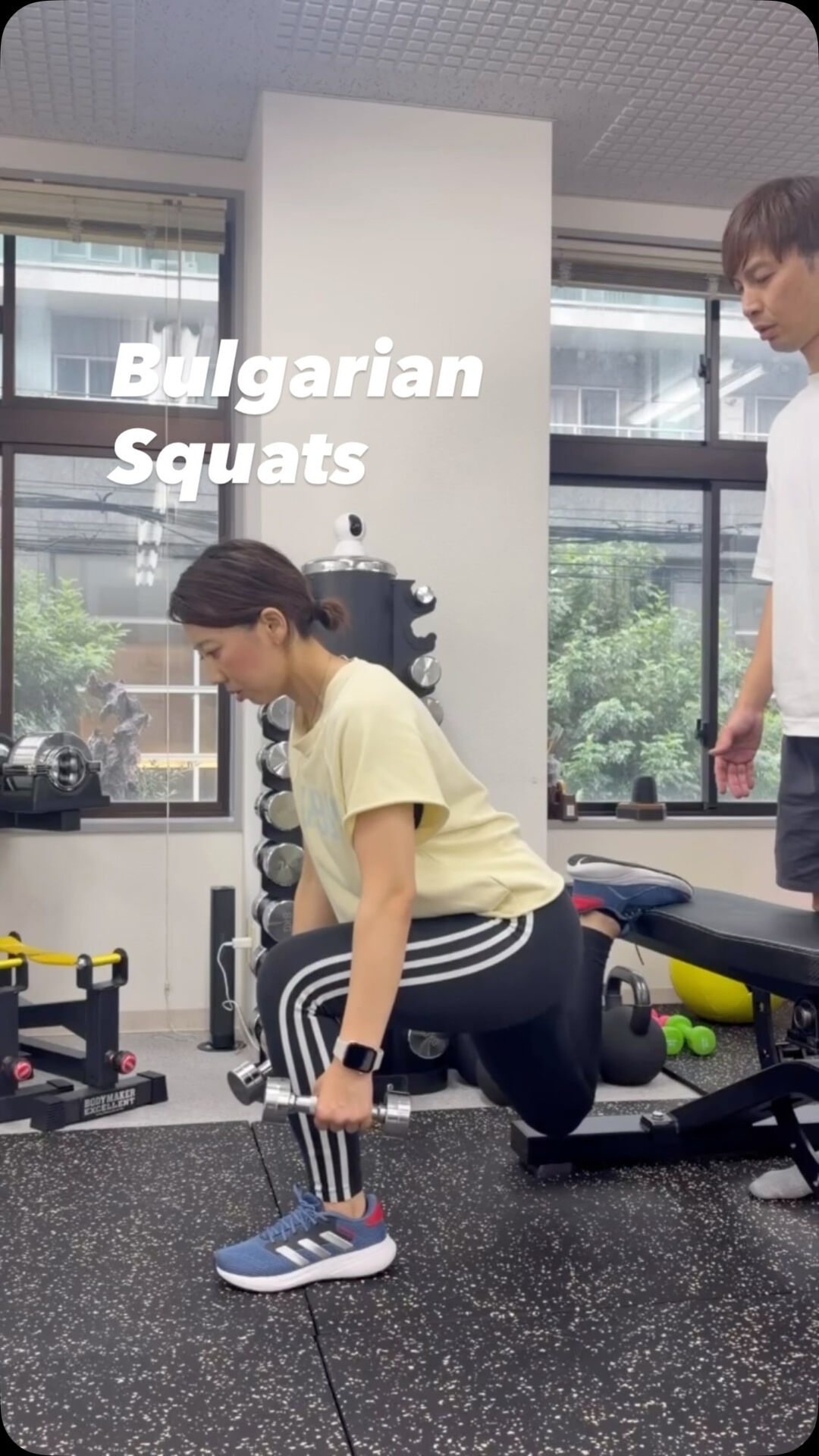 ✅Bulgarian Squats／ブルガリアンスクワット